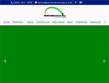 Tablet Screenshot of performancepcs.net